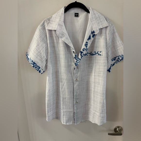 Manfinity Men Small Casual Button Up Hawaii Shirt - Picture 1 of 5